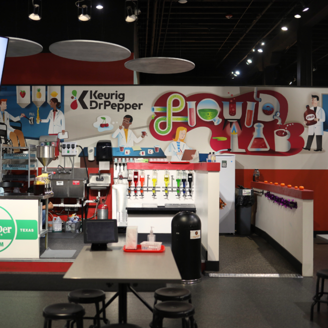 Liquid Lab Gets a Makeover Thanks to Keurig Dr Pepper!